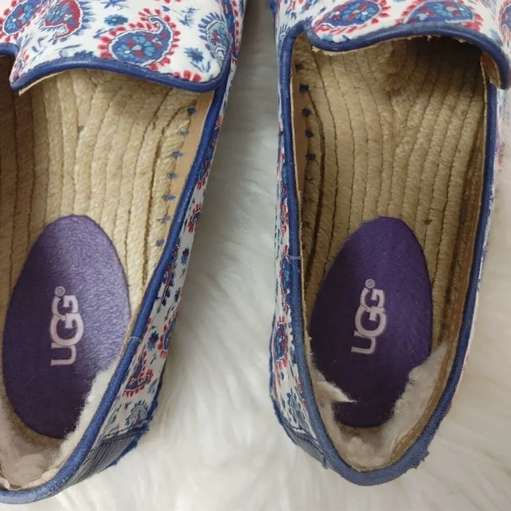 UGG Australia Sandrinne Liberty Racing Stripe Blue